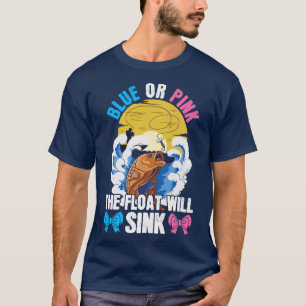 Camiseta Cita reveladora de género para amantes de la pesca