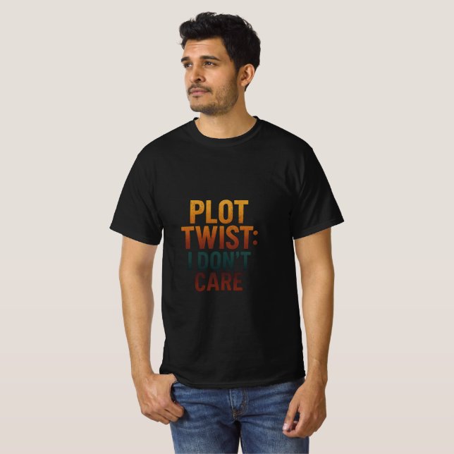 Camiseta cita sarcástica (Anverso completo)