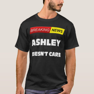 Camiseta cita sarcástica de las noticias de última hora Ash