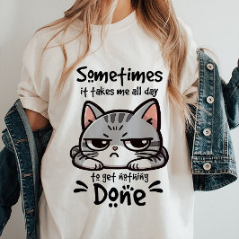 Camiseta Cita sarcástica divertida