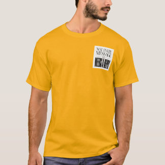 Camiseta Cita sarcástica: No todo mensaje necesita una resp