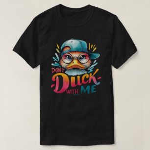 Camiseta Cita Sassy Actitud Divertida No te Metas Conmigo