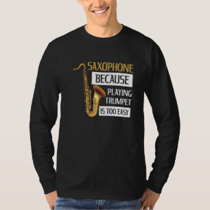 Camiseta Cita Saxofónica Por Instrumento Para Un Jugador Sa