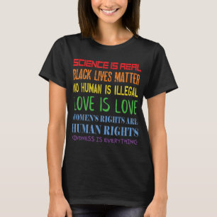 Camiseta Cita sobre la marcha de protesta política - Derech