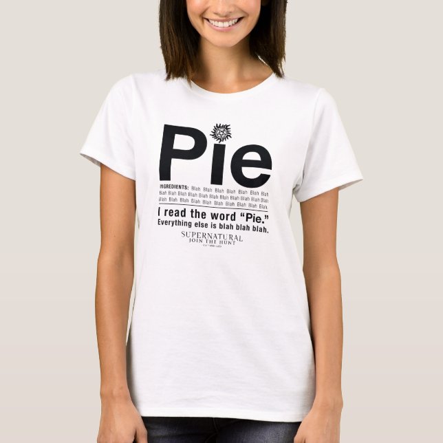 Camiseta Cita supernatural (Anverso)