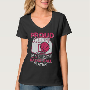 Camiseta Cita temática del jugador de baloncesto tía Bball