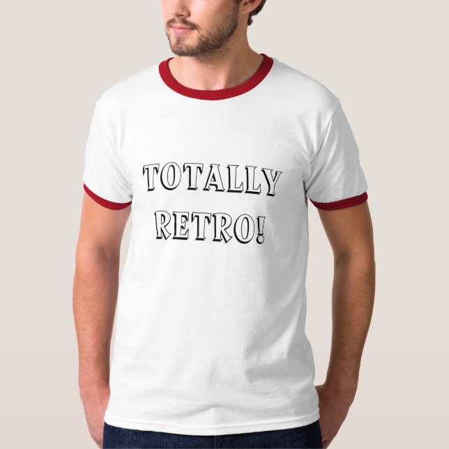 Camiseta Cita totalmente retro (Anverso)