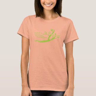 Camiseta Cita tzu lao con una rama