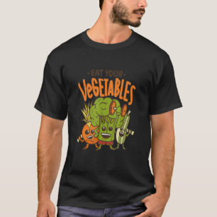 Camiseta Cita vegetariana vegana de verduras 1