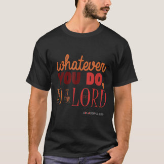 Camiseta Cita verbal de la Biblia cristiana - Regalo de 3_2