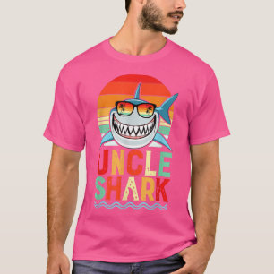 Camiseta Cita vintage Tío Tiburón Retro Retro Tiburón Lover