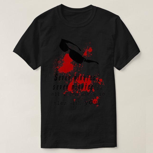 Camiseta Cita Wesker de siete minutos (Diseño del anverso)