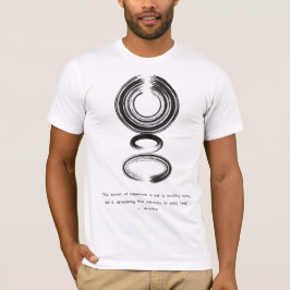 Camiseta Cita Zen: Sabiduría y meditación