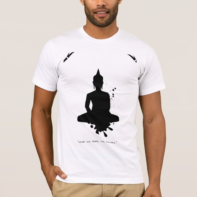 Camiseta Cita Zen: Sabiduría y meditación (Anverso)