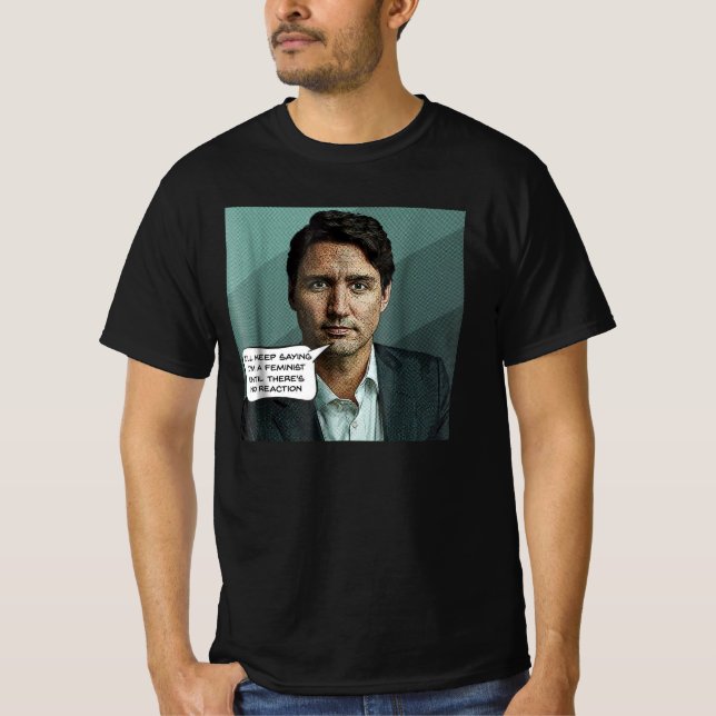 Camiseta Citación de Justin Trudeau (Anverso)