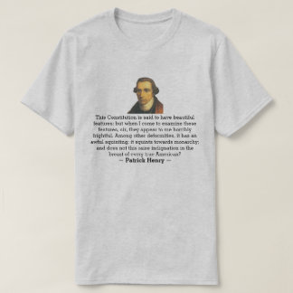 Camiseta Citación de Patrick Henry