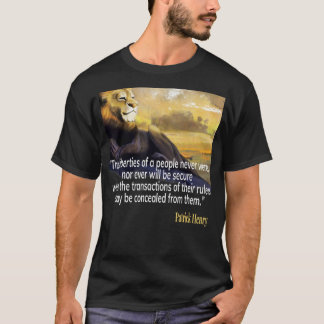 Camiseta Citación de Patrick Henry