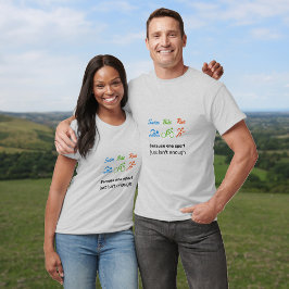 Camiseta Citación deportiva de la bicicleta de nado de Tria