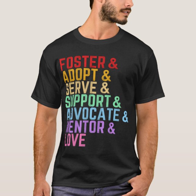 Camiseta Citas de adopción para adopción (Anverso)