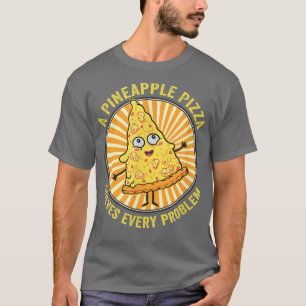 Camiseta Citas de alimentos divertidas de piña hawaiana par