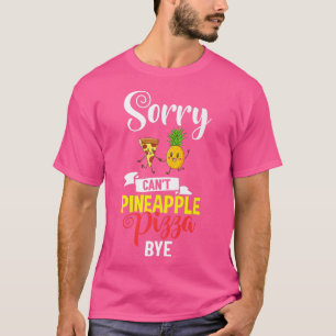 Camiseta Citas de alimentos divertidas de piña hawaiana par