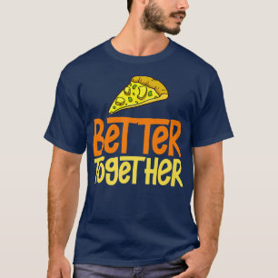 Camiseta Citas de alimentos divertidas de piña hawaiana par