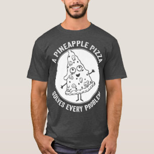 Camiseta Citas de alimentos divertidas de piña hawaiana par