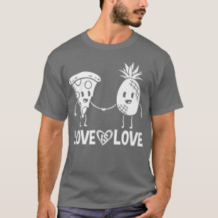 Camiseta Citas de alimentos divertidas de piña hawaiana par