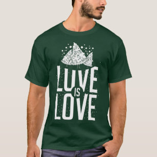 Camiseta Citas de alimentos divertidas de piña hawaiana par