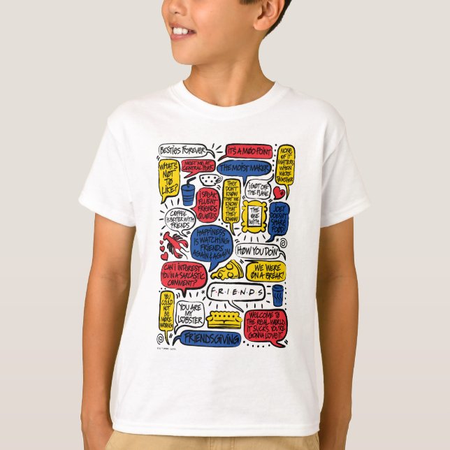 Camiseta Citas de amigos™ (Anverso)