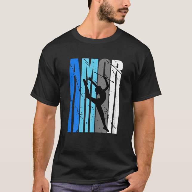 Camiseta Citas de amor azules para mujeres con batones (Anverso)
