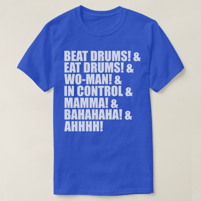 Camiseta Citas de animales (Diseño del anverso)