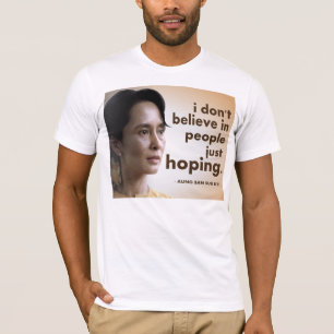 Camiseta Citas de Aung San Suu Kyi