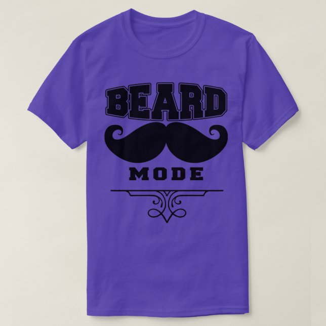 Camiseta Citas de barba divertidas en modo de barba 2 (Diseño del anverso)