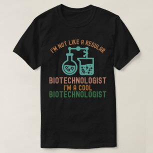 Camiseta Citas de biotecnología, estudiante de biotecnologí