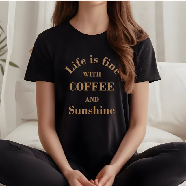 Camiseta Citas de café bebebedores divertidas (Subido por el creador)
