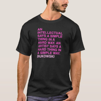 Camiseta Citas de Charles Bukowski