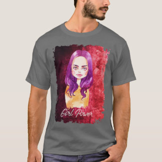 Camiseta Citas de Chicas Poderosas Pintura