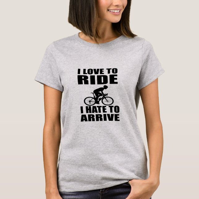 Camiseta Citas de ciclismo divertidas y motivacionales (Anverso)