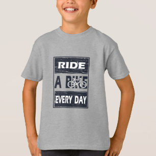 Camiseta citas de ciclismo motivacional