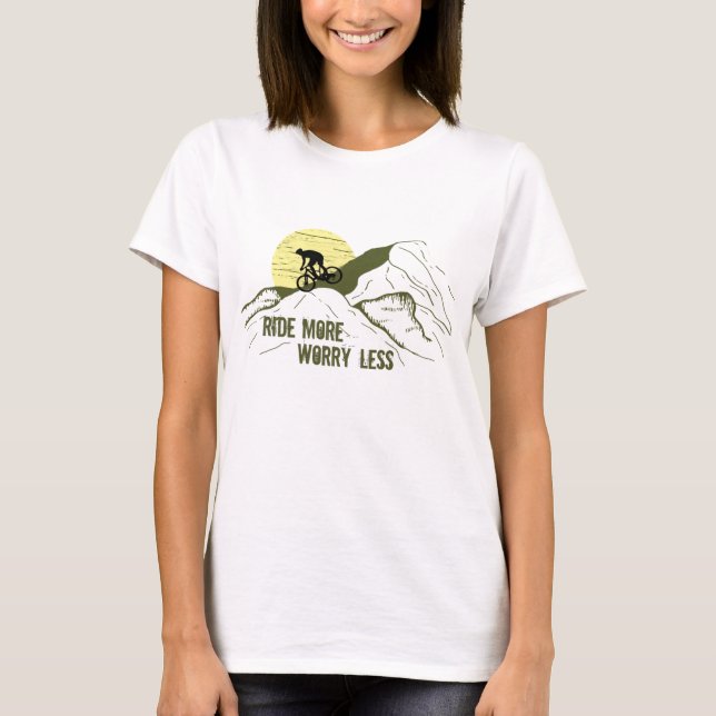 Camiseta Citas de ciclismo motivacionales (Anverso)