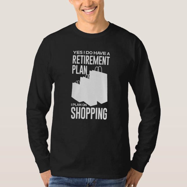 Camiseta Citas de compra Chistes de compras (Anverso)
