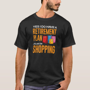 Camiseta Citas de compra Chistes de compras