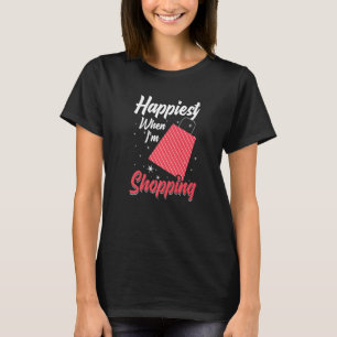 Camiseta Citas de compra Chistes de compras 8