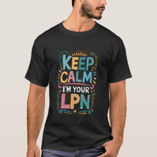 Camiseta Citas de enfermera práctica licenciada médica LPN