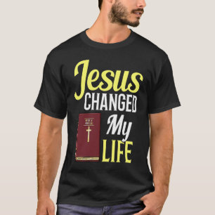 Camiseta Citas de estudio de Jesús Biblia Cross Nazareth
