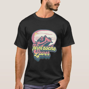 Camiseta Citas de filosofía motivacional diaria de Nietzsch
