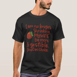 Camiseta Citas de Fresa Fresa  Lindo Fresa