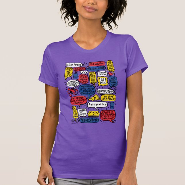 Camiseta Citas de FRIENDS™ (Anverso)