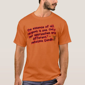 Camiseta Citas de Gandhi familia
